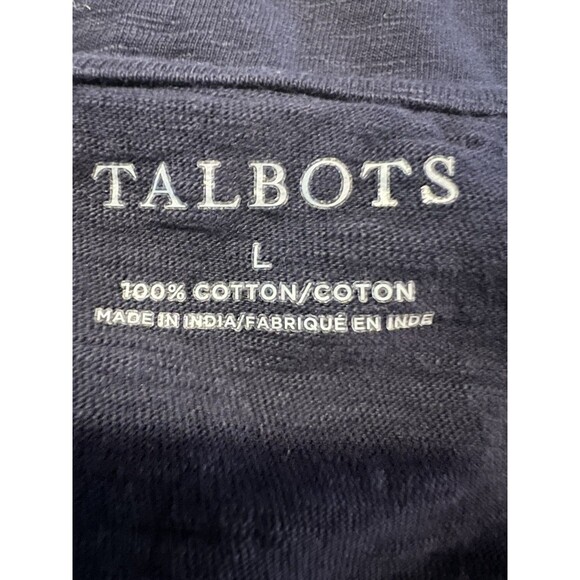 Talbots Women’s Top Large Peasant Top Tassels Embroidered - Picture 3 of 6